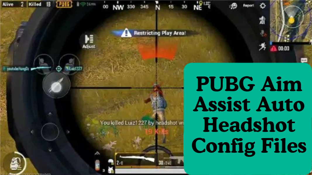 PUBG 3.8 Aim Assist Max Auto Headshot Config Files