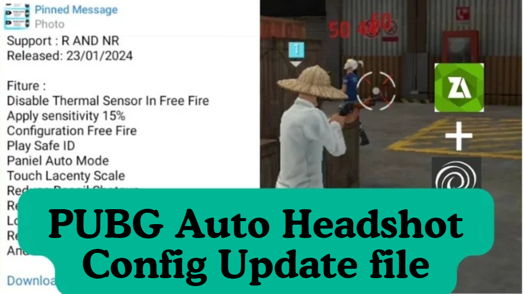 PUBG Auto Headshot Config 3.8 Update File