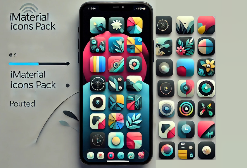 iMaterial Icons Pack (Patched) Ported App