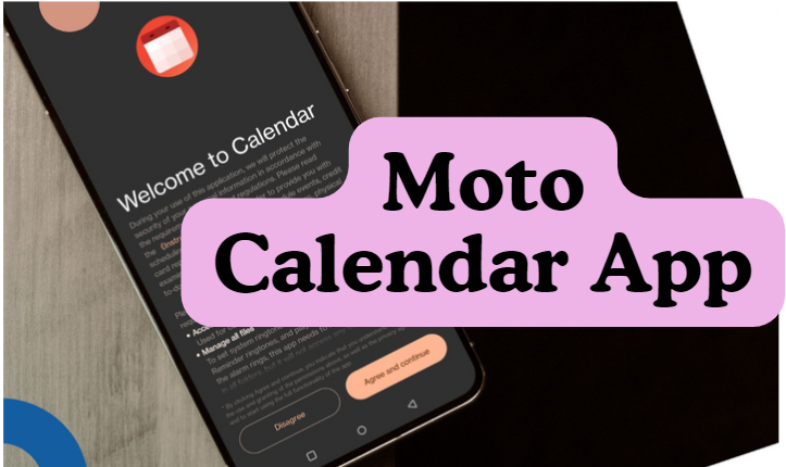 Moto Calendar App