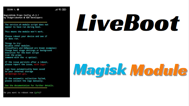 LiveBoot Magisk Module Updated