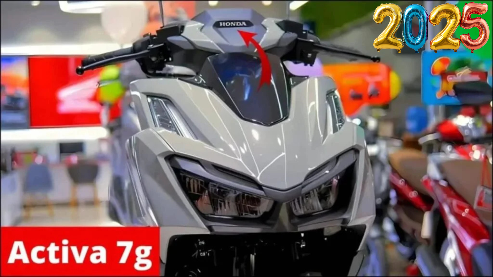 Honda Activa 7G 2025 Launched – 90 KMPL Mileage, Digital Meter, Just ₹1,700 EMI!