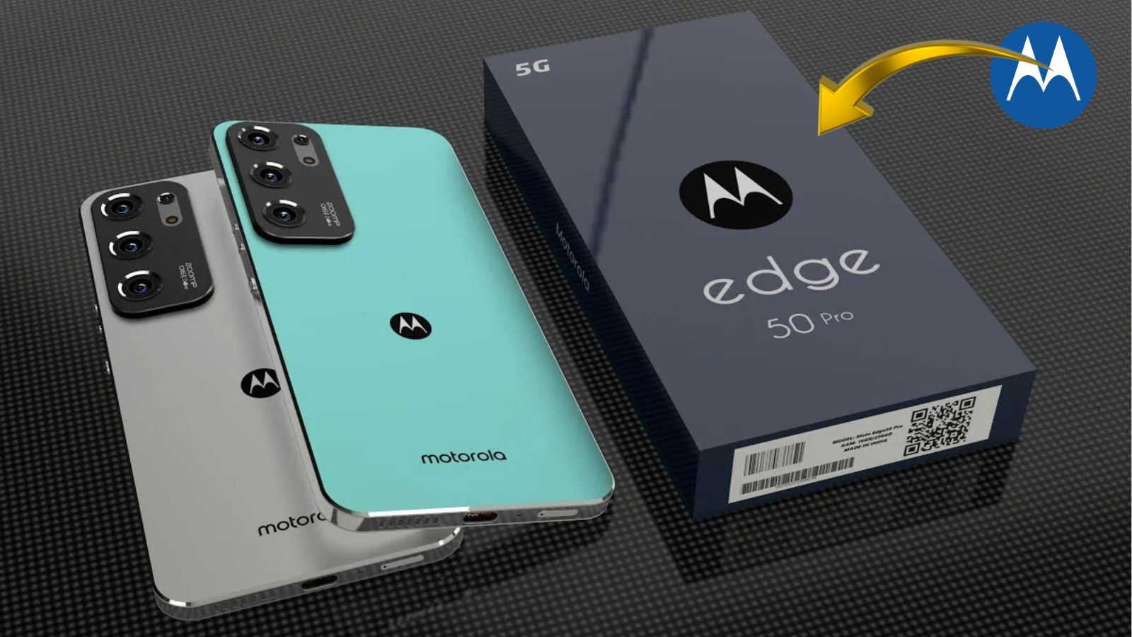 Motorola Edge 50 Pro 5G - A Flagship Killer with 200MP Camera and 7800mAh Battery, now at Just ₹13,499.