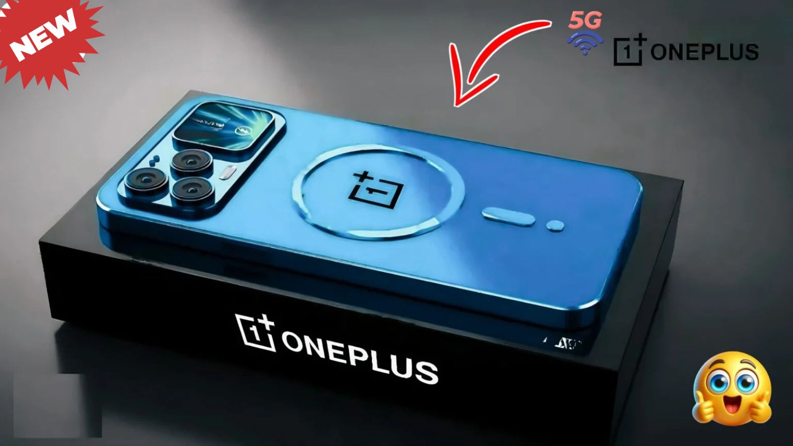 OnePlus 12 5G: Power Meets Performance with 12GB RAM and 256GB ROM.